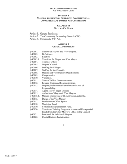 Title 5 &ndash; Government Operations