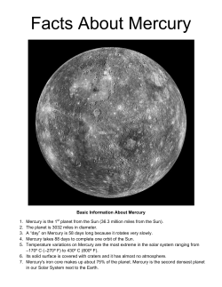 Facts About Mercury