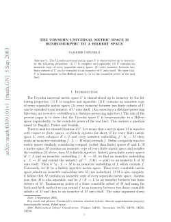 arXiv:math/0309101v1 [math.GN] 5 Sep 2003