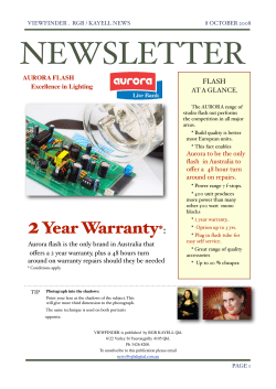 Oct NEWS 2 - Kayell Qld