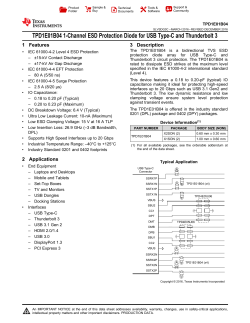 TPD1E01B04 1-Channel ESD Protection Diode