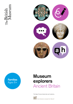 Museum explorers Ancient Britain
