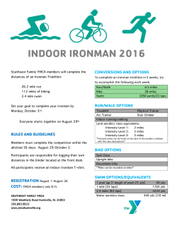 INDOOR IRONMAN 2016 - ymcahuntsville.org
