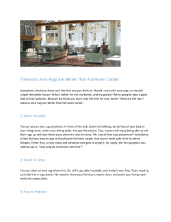 7 Reasons Area Rugs Are Better Than Full Room Carpet