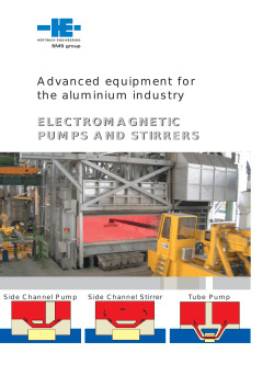 ELECTROMAGNETIC PUMPS AND STIRRERS