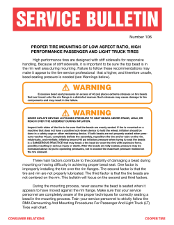 SERVICE BULLETIN