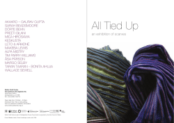 All Tied Up Brochure