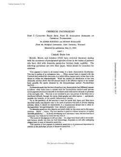 CHEMICAL PACEMAKERS PART I. CATALYTIC BRAIN IRON