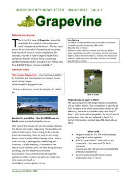 March 2017 - Ocean Club Resort Residents Guide