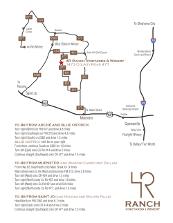 our printable map and driving directions. - 4R Ranch