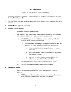 Meeting Minutes 10-28-16