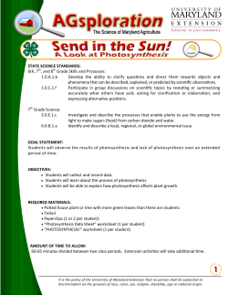 STATE SCIENCE STANDARDS: 6th, 7th, and 8th Grade Skills and