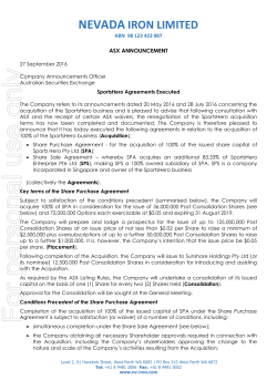 For personal use only