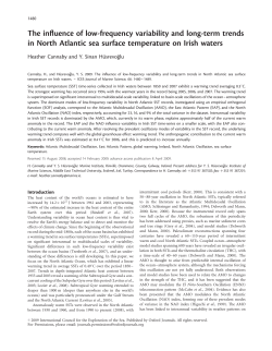 The influence of low-frequency variability and