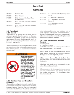 Face Port - Kirby Morgan