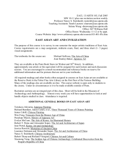 east asian art and civilization