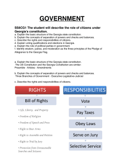 Government and Economics Notes