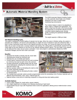 Automatic Material Handling System