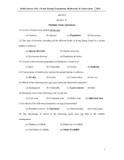 AR-3837 Section-`A` (Multiple Choice Questions) (1) Levels of