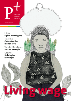 Hivos Fights poverty pay true Price Calculates the hidden costs Van