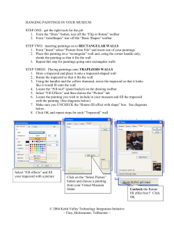 HANGING PAINTINGS IN YOUR MUSEUM
