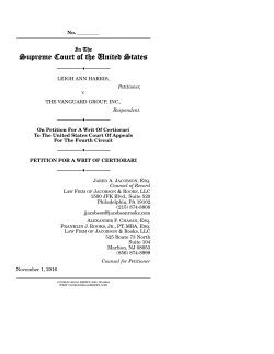 Supreme Court of the United States, Harris v. Vanguard