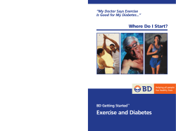exercise brochure