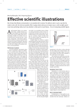 Effective scientific illustrations