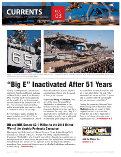 currents - Newport News Shipbuilding
