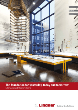 The foundation for yesterday, today and tomorrow.