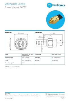 Pressure sensor 96770