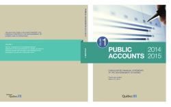 Public Accounts 2014-2015 &ndash; Volume 1