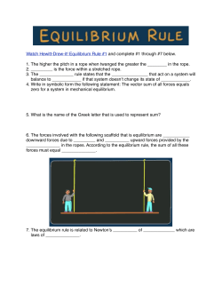 HDI#1 Equilibrium Rule