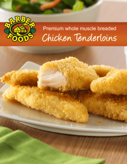 Chicken Tenderloins - AdvancePierre&reg; Foods