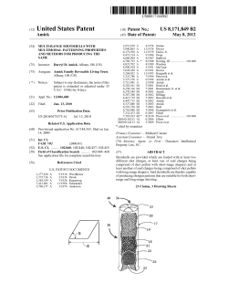 Multi-range shotshells with multimodal patterning properties and