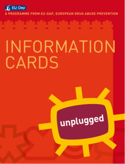 Information Cards - Mentor