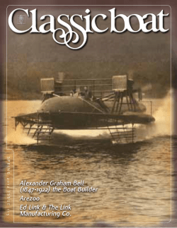 Alexander Graham Bell (1847-1922) the Boat Builder Arezoo Ed