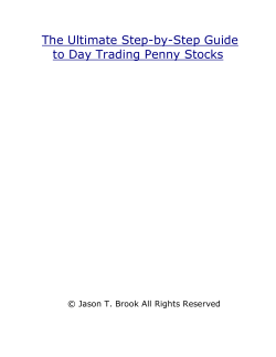 The Ultimate Step-by-Step Guide to Day Trading Penny stocks