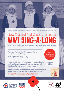 New Zealand Red Cross presents a