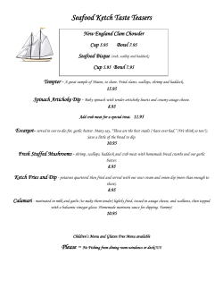 Seafood Ketch Taste Teasers