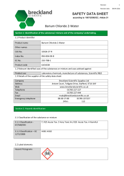 Barium Chloride 2-Water