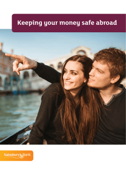 Keeping your money safe abroad