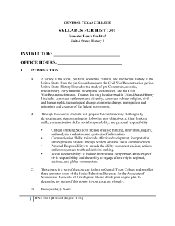 1 - Central Texas College