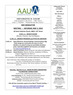 May 2014 - Indiana State University