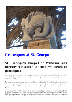 Grotesques at St. George