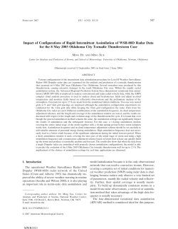 Hu, M. and M. Xue - Ming Xue