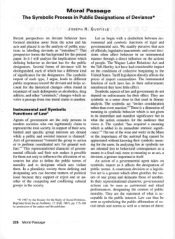 Moral Passage - Self