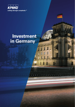 Investing in Germany