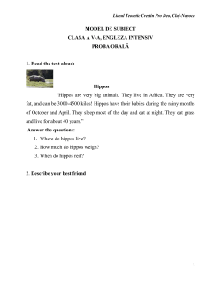 Descarca modele pentru proba orala - "Pro Deo" Cluj