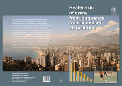 Health risks of ozone from long-range transboundary